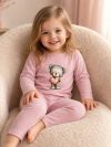 Girls' long-sleeved T-shirt LOVELY TEDDY