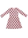 Girls' SIMPLE DOTS long-sleeved dress