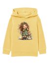 Girls' sweatshirt GIRL and FOX