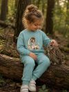 Girls' sweatshirt GIRL and MOON