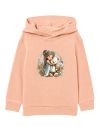 Girls' sweatshirt GIRL and TEDDY