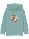 Girls' sweatshirt GIRL and TEDDY