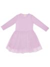 Girls' tulle 1C GIRLS COLORS dress with long sleeves