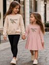 Girls' WILD ELEGANCE long-sleeved dress