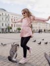 Log-sleeved tunic LOVE