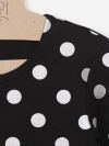 Long-sleeved dress DOTS MAXI