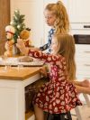 Long-sleeved dress GINGERBREAD