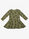Long-sleeved dress ShapeGirl