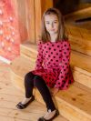 Long-sleeved girl's tunic Spice
