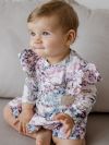 Long-sleeved skirt bodysuit GARDEN