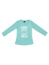 Dievčenské tričko s dlhým rukávom GIRLS