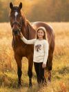 Long-sleeved T-shirt HORSE