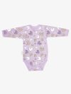 Long-sleeved wrapover bodysuit DARLING