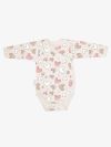 Long-sleeved wrapover bodysuit DARLING