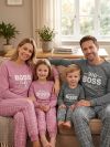 Men's long-sleeved pajamas BOSS