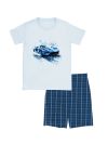 Men's short-sleeved pajamas FAST RIDE