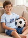 Pyjamas LEAGUE with short sleeves