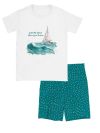 Pyjamas OCEAN WAVES with short sleeves