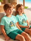 Pyjamas TURTLE with short sleeves