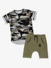 Set of T-shirt and shorts Camouflage