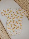 Short-sleeved bodysuit BABY GIRAFFE