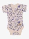 Short-sleeved bodysuit HERBARIUM