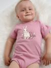 Short-sleeved bodysuit SWEET BUNNY