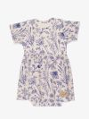 Short-sleeved dress bodysuit HERBARIUM