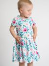 Short-sleeved dress FLORA