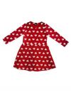 Short-sleeved dress HEARTS