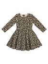 Short-sleeved dress LEOPARD