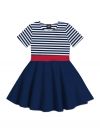 Short-sleeved dress MARITIME