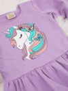 Short-sleeved dress UNICORN