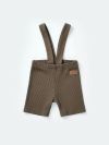 Shorts with suspenders NATURAL