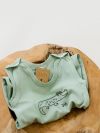 Sleeveless footie CROCODILE