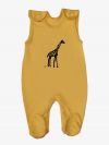 Sleeveless footie GIRAFFE