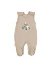 Sleeveless footie TEDDY CAR