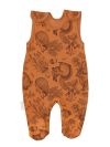 Sleeveless footie WOOD