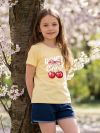 T-shirt with short sleeves  HONEY CHERRY