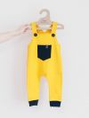 Trousers with suspenders Yellow