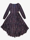 Women's long-sleeved dress ROYAL