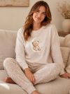 Women's pyjamas MOON TEDDY long sleeves