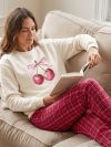 Women's pyjamas SWEET CHERRY long sleeves