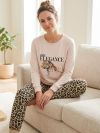 Women's pyjamas WILD ELEGANCE long sleeves