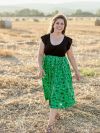 Women's skirt WILD POPPIES