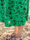 Women's skirt WILD POPPIES