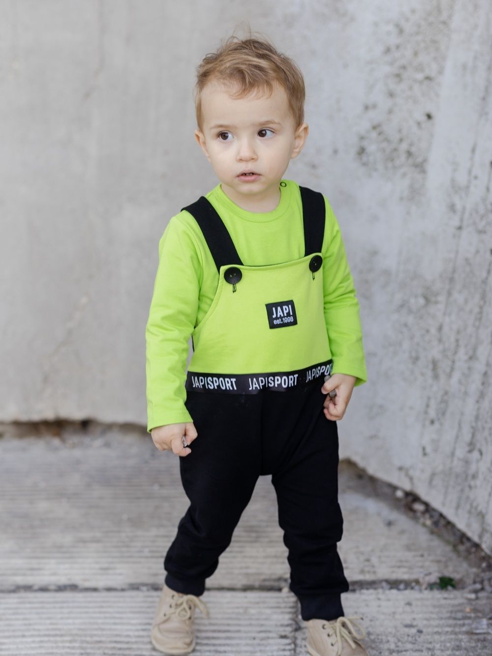 Trousers with suspenders COLORS