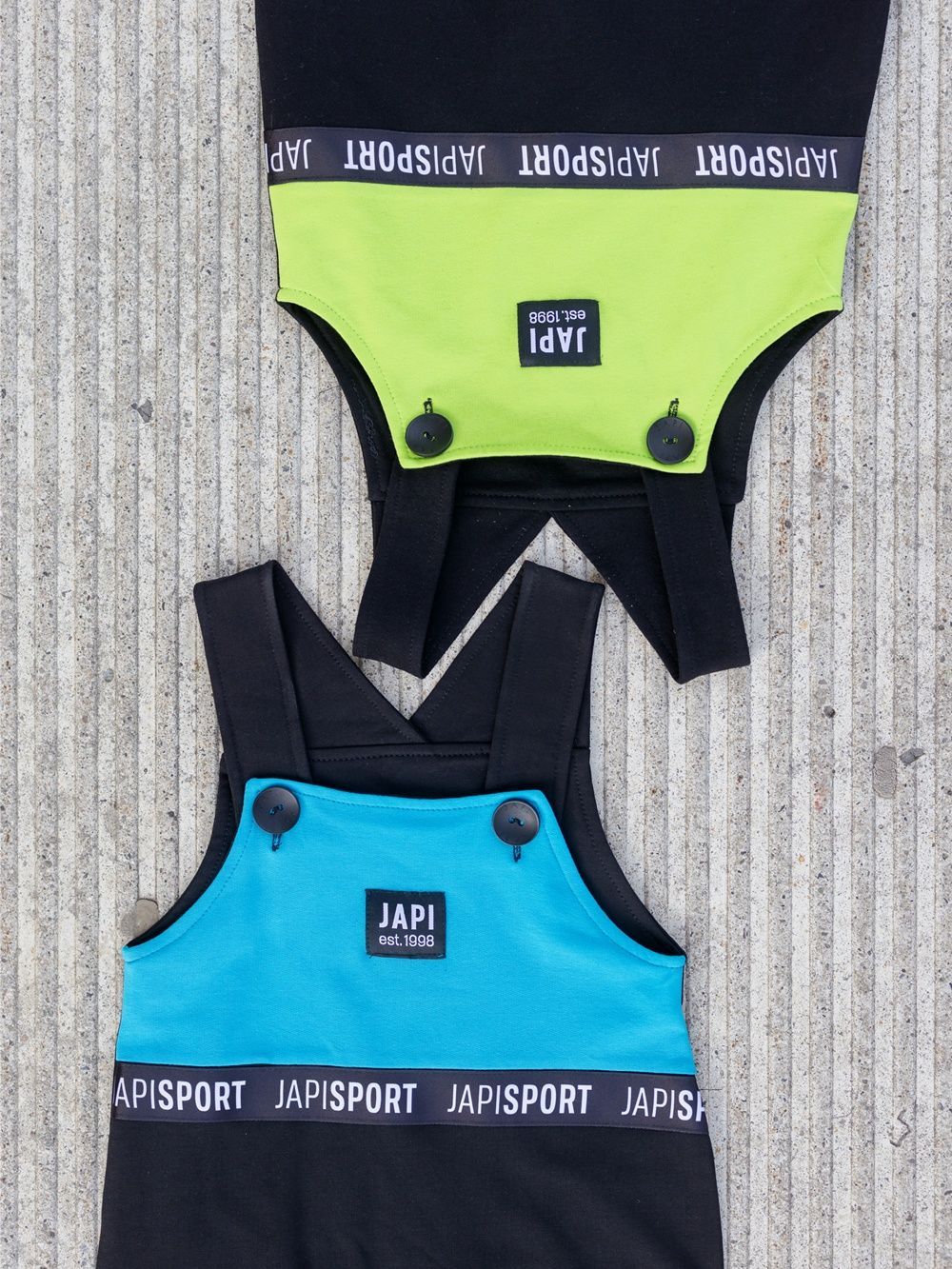Trousers with suspenders COLORS