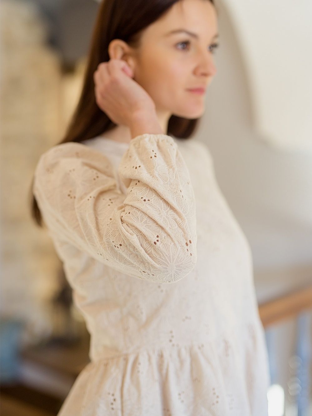 Women's long-sleeved dress ELIZABETH