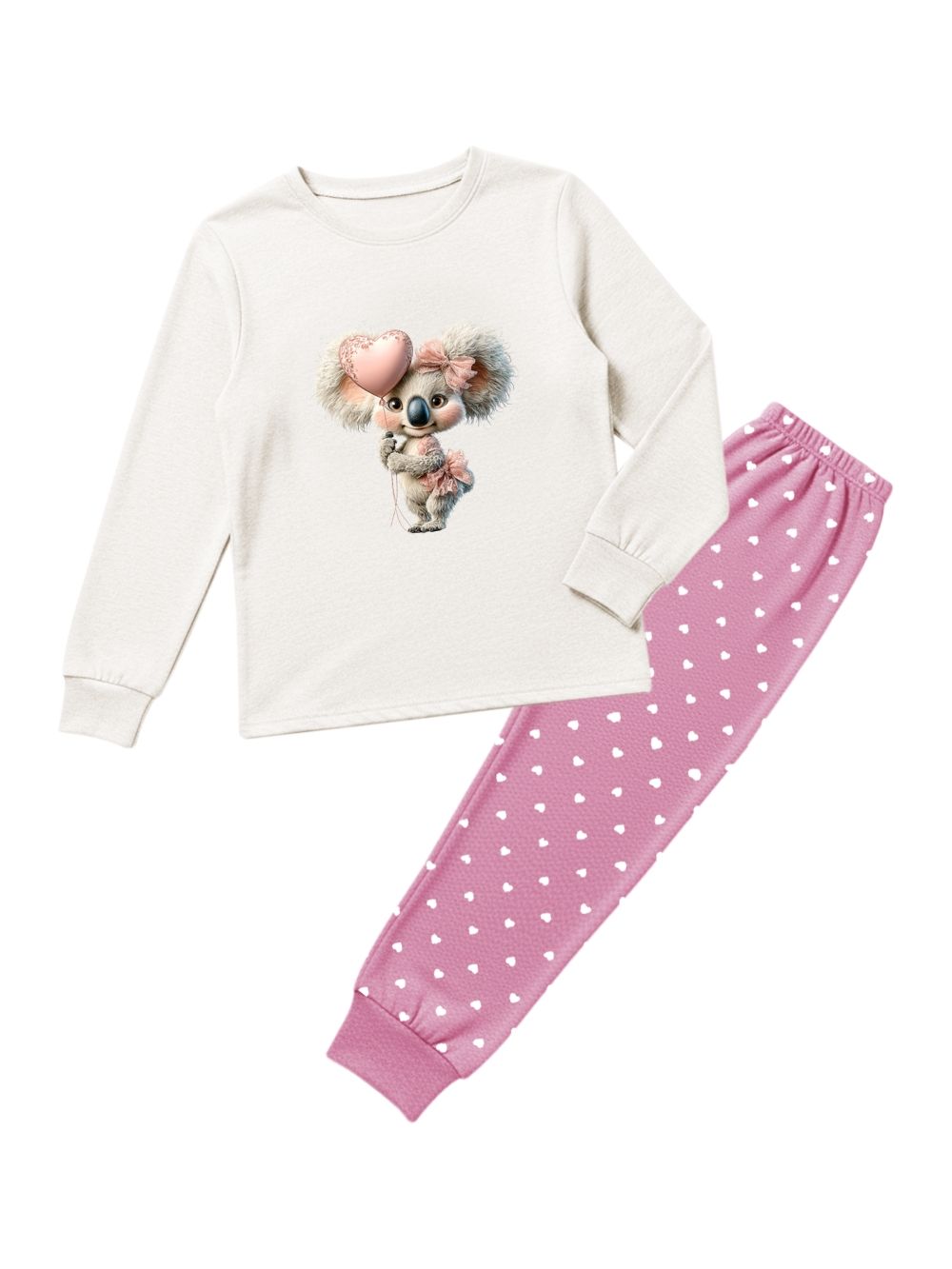 Women's pyjamas CUTE KOALA long sleeves
